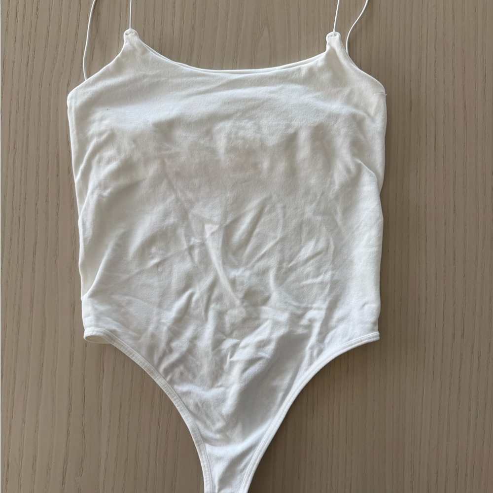 Free people white bodysuit (XS/S)